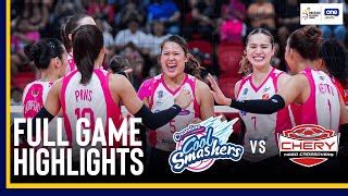 Creamline vs. Chery Tiggo highlights .